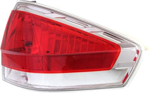 مجموعة مصابيح خلفية Garage-Pro مكونة من قطعتين لسيارة Ford Focus Sedan 2009-2011، تناسب مباشر مع المصابيح وسائق الهالوجين وجانب الركاب، CAPA in Saudi Arabia