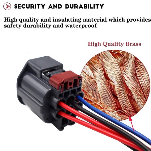 Xenon HID Headlight Connector Pigtail Compatible with Cadillac STS 2005-2011 Wiring Repair Plug in Saudi Arabia