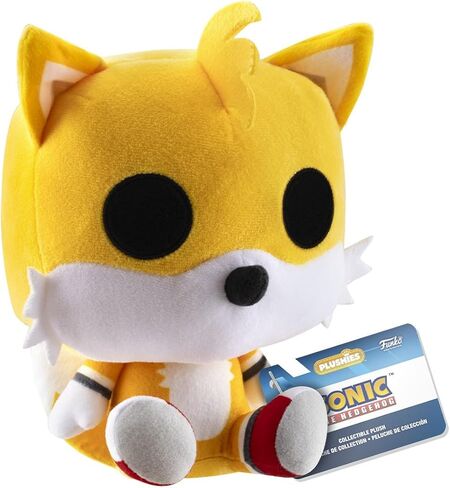 Funko Pop! Plush: Sonic The Hedgehog - Miles Tails Prower - Tails - Collectable Soft Toy - Birthday Gift Idea - Official Merchandise - Stuffed Plushie for Kids and Adults in Saudi Arabia