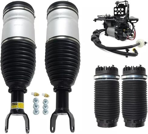 Compatible For Ram 1500 2013-2019 Cab Pickup Suspension Spring Shock Compressor Assembly 04877147AA 04877147AB 04877147AC 04877147AD in Saudi Arabia