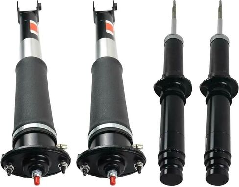 4Pcs Front & Rear Air Suspension Shock Strut W/Electric Compatible For Cadillac SRX 2004-2009 19302764 14145221 22227648,19150593 in Saudi Arabia