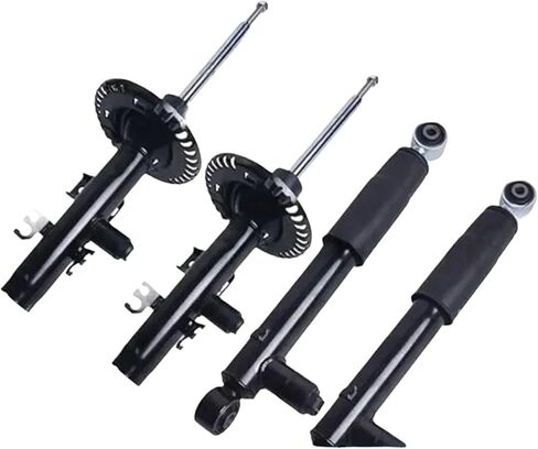 4pcs Front&Rear Electric Shock Absorber Compatible For VW VI T5 T6 2.0/Transporter VI T6 2.0 2015-2019 W/CDC 7E5413031E 7E5513045 in Saudi Arabia