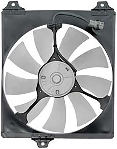 مجموعة مروحة تبريد المحرك اليسرى قطعة واحدة تحل محل 163610A120، 163610A121 متوافقة مع Camry 1999 2000 2001 متوافقة مع Solara 1999 2000 2001 2002 2003 متوافقة مع ES300 1999 2000 2001 in Saudi Arabia