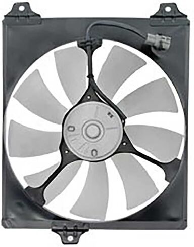 مجموعة مروحة تبريد المحرك اليسرى قطعة واحدة تحل محل 163610A120، 163610A121 متوافقة مع Camry 1999 2000 2001 متوافقة مع Solara 1999 2000 2001 2002 2003 متوافقة مع ES300 1999 2000 2001 in Saudi Arabia