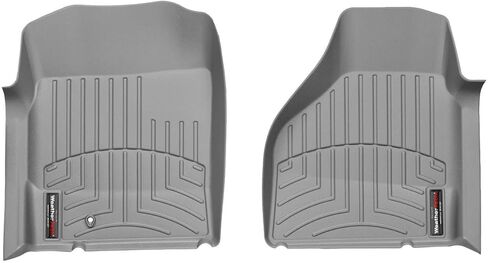 WeatherTech Custom Fit FloorLiners for Dodge Ram Truck 1500, Ram Truck 2500/3500-1st Row (440121), Black in Saudi Arabia