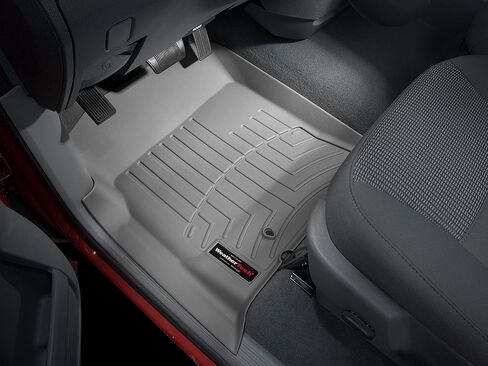 WeatherTech Custom Fit FloorLiners for Dodge Ram Truck 1500, Ram Truck 2500/3500-1st Row (440121), Black in Saudi Arabia