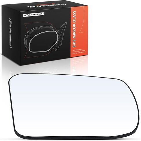 A-Premium Right Passenger Side Non-Heated Mirror Glass with Backing Plate Compatible with Nissan Altima 2013-2018 - Exterior Side View Convex Mirror in Saudi Arabia