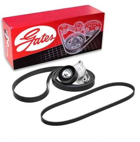 Gates Complete Serpentine Belt Drive Component Kit compatible with Ford F-150 3.5L 3.7L V6 2011-2017 in Saudi Arabia