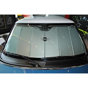 MINI Cooper UV Sunshade for R50, R52, R53, R55, R56, R57 Models - Silver Foldable Sun Protector - 82 11 0 035 953 in Kuwait