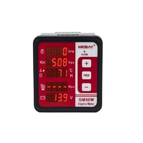 GM50W شاشة ديجيتال متعددة الوظائف لضغط زيت المحرك وسرعة التحكم في درجة حرارة الماء ولوحة القيادة (GM50W) in Kuwait