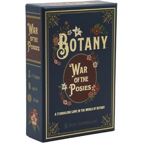 Botany: War of the Posies | Family Strategy Game for Young Botanists and Adults | Ages 8+ | for 2-4 Players | Average Playtime 30 mins | Perfect for Family Game Night in Saudi Arabia