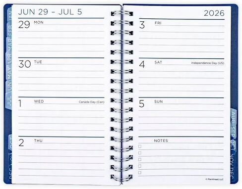 PlanAhead شاهد IT أكبر وصغير الحجم، حجم الجيب أكتوبر 2025 - ديسمبر 2026 مخطط شهري/أسبوعي تقريبًا. 4 × 6 بوصة وقلم فلورسنت مزدوج in Kuwait