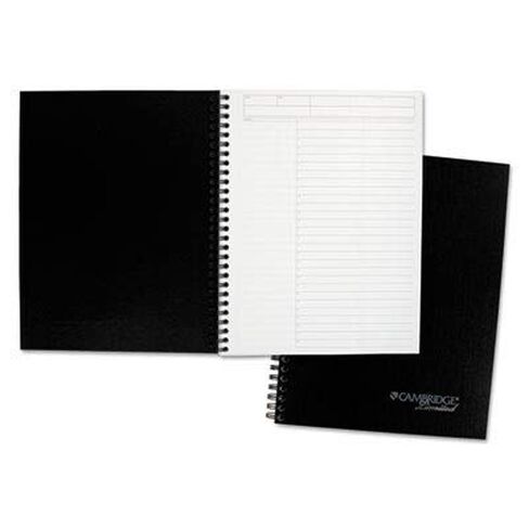 دفتر أعمال Cambridge 06122 Action Planner Side Bound، 7 1/2 × 9 1/2، أسود، 80 ورقة (MEA06122) in Saudi Arabia