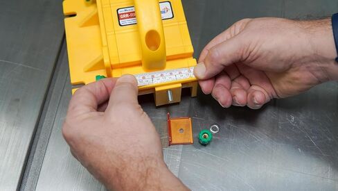 GRR-RIPPER+ by Microjig. Includes SafeRip Kit. Fully Adjustable 3D Push Block for Table Saws, Router Tables, Band Saws, and Jointers. (SKU: GR-100+) Yellow/Green in Saudi Arabia