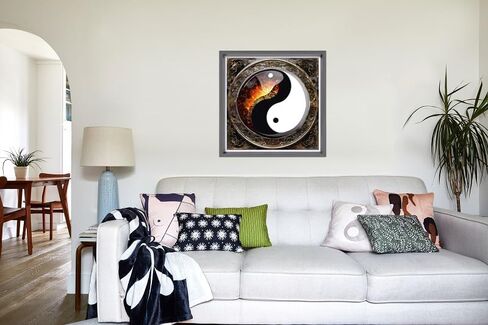 Wooden Puzzles for Adults, Unique Animal Shape Ying Yang Wooden Jigsaw Puzzles, Extraordinary Gift for Friends and Family, Wood Puzzles Adult, Perfect for Birthday Gift, Wood Cut Puzzles, Small in Saudi Arabia