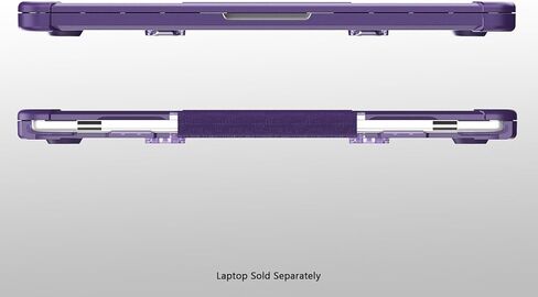 SaharaCase - حافظة من سلسلة Raider شديدة التحمل مع حامل لجهاز MacBook Air مقاس 15 بوصة (2022–2025، M2–M4)، وردي، (LT00059) in Saudi Arabia