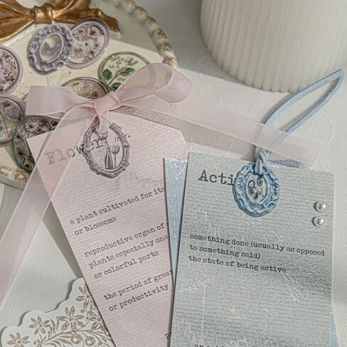 1 Pack Vintage Floral Decorative Stickers for Journaling, Scrapbooking, DIY Projects(Each Pack Contains 15 Unique Patterns) in Saudi Arabia