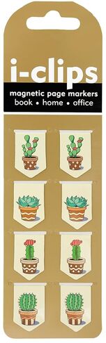 علامات الصفحات المغناطيسية i-Clips من Succulents (مجموعة من 8 إشارات مرجعية مغناطيسية) in Saudi Arabia