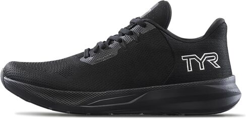 TYR Unisex Techknit RNR-1 Trainer Running Shoes Sneaker, Black, 7 US Men in Kuwait