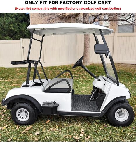 مشاعل الحاجز الأمامي والخلفي من SAUTVS متوافقة مع ملحقات عربة الجولف Club Car DS 1993+، واقيات الطين المدمجة لسيارات Club Car DS 1993+ القياسية وغير المعدلة لعربات الجولف فقط in Saudi Arabia
