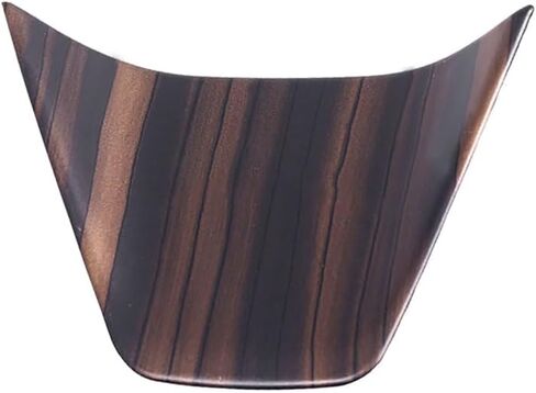 Steering wheel Surround Frame Cover Compatible With Toyota Venza 2021 2022 2023 Steering Wheel Bottom Trims Interior Car Accessories ABS 1PC(Peach Wood Style) in Saudi Arabia