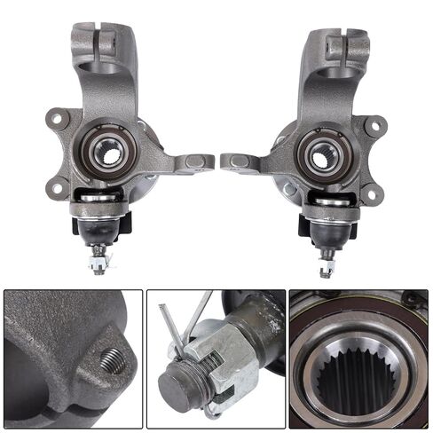 labwork Front Driver and Passenger Side Wheel Hub Bearing Steering Knuckle Assembly Replacement for Ford Transit Connect 2010 2011 2012 2013 Replacement for 698-467 698-466 in Saudi Arabia