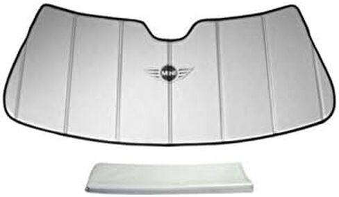 MINI Cooper UV Sunshade for R50, R52, R53, R55, R56, R57 Models - Silver Foldable Sun Protector - 82 11 0 035 953 in Kuwait