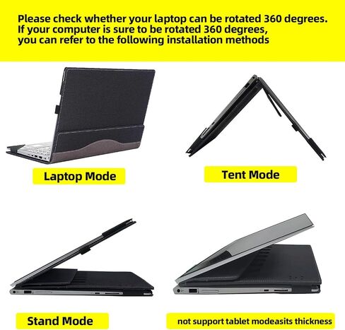 غطاء كمبيوتر محمول للألعاب ASUS ROG Zephyrus G16 | G16 GA605 16 بوصة حافظة شاملة من جلد البولي يوريثان 16 بوصة غطاء جيب داخلي (أسود) in Saudi Arabia