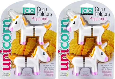 Joie Corn Holders, 1 Count, White in Kuwait