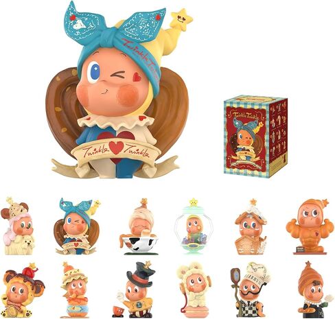 POP MART Twinkle Twinkle Savor The Moment Series Blind Box Figures, Collectible Toys Home Decorations, Holiday Birthday Gifts for Girls and Boys, Single Box in Saudi Arabia