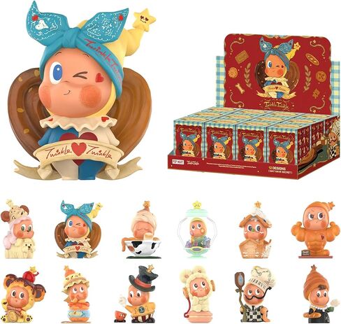 POP MART Twinkle Twinkle Savor The Moment Series Blind Box Figures, Collectible Toys Home Decorations, Holiday Birthday Gifts for Girls and Boys, Single Box in Saudi Arabia