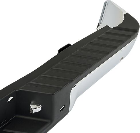 ممتص الصدمات الخلفي من KUAFU مع وصلة ربط من الفئة 3 متوافقة مع سرير Ford F150 Styleside 2009-2014، يناسب المستشعر العكسي أو لا وحزمة سحب الربط، بديل لFO1103164، 9L3Z17906A-PFM فضي in Saudi Arabia