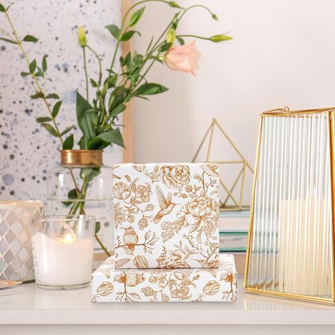 FYSUIMU Orange Floral Wrapping Paper -Mini Roll- 17 In x 32.8 Ft Chinoiserie Birds Flower Gift Wrap Paper for Wedding Baby Shower Birthday Party Wrapping Supplies in Saudi Arabia