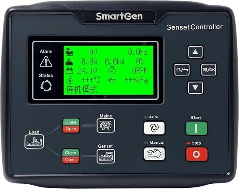 HGM6120CAN Smartgen مولد الديزل وحدة تحكم AMF السيارات بدء إيقاف التحكم وحدة لوحة أجزاء المولد مع R485 مع CAN (HGM6120CAN الأصلي) in Saudi Arabia