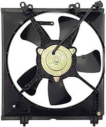 Engine Cooling Fan Assembly 1PC Replaces 1355A053, 1355A124 Compatible with Mitsubishi Lancer 2004 2005 2006 2007 2002 2003 in Saudi Arabia