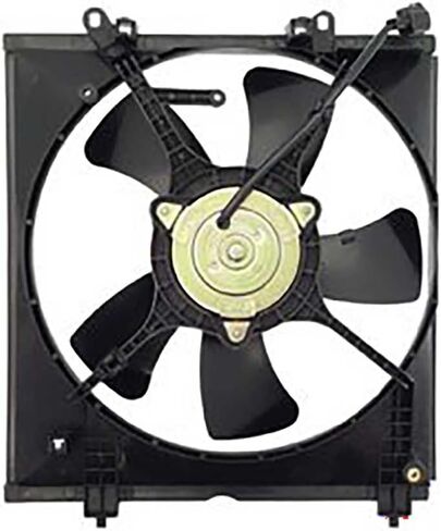 Engine Cooling Fan Assembly 1PC Replaces 1355A053, 1355A124 Compatible with Mitsubishi Lancer 2004 2005 2006 2007 2002 2003 in Saudi Arabia