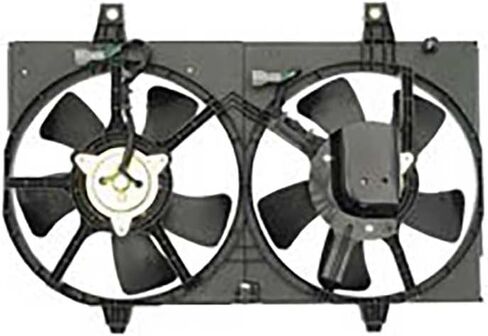 Engine Cooling Fan Assembly 1PC Replaces 214815U000, B14815U002 Compatible with Nissan Maxima 2000 2001 Compatible with INFINITI I30 2000 2001 in Saudi Arabia