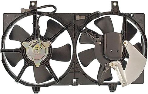 Engine Cooling Fan Assembly 1PC Replaces 214816M100, 214836M100 Compatible with Nissan Sentra 2000 2001 in Saudi Arabia