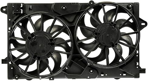 Engine Cooling Fan Assembly 1PC Replaces 13269457, 13269460 Compatible with LaCrosse 2010-2016 Compatible with Regal 2011-2017 Compatible with Chevrolet Impala 2014-2019 in Saudi Arabia