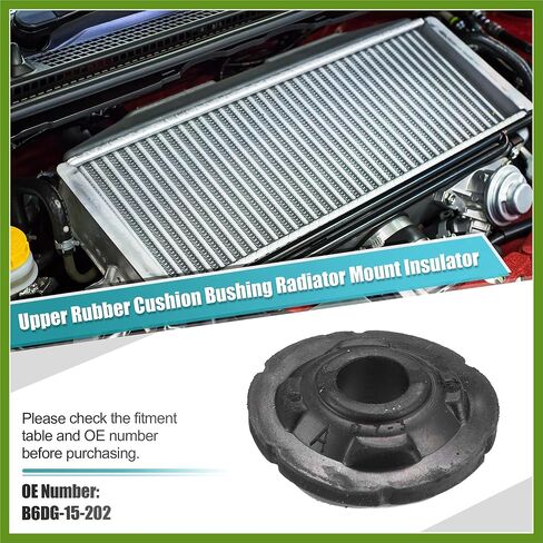 2pcs Lower Rubber Cushion Bushing Radiator Mount Insulator for Mazda 6 2003-2013 for Mazda 3 2014-2015 for Mazda CX-5 2013-2016 No.B6DG-15-202 Vehicle Components in Saudi Arabia