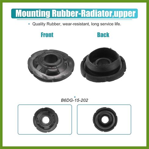 2pcs Lower Rubber Cushion Bushing Radiator Mount Insulator for Mazda 6 2003-2013 for Mazda 3 2014-2015 for Mazda CX-5 2013-2016 No.B6DG-15-202 Vehicle Components in Saudi Arabia