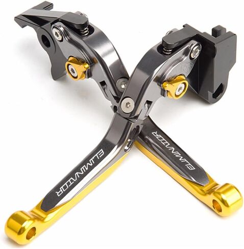 for Kawasaki Eliminator 500 2024 2025 Modified CNC Aluminum Alloy Length Adjustable Foldable Brake Clutch Lever Accessories (Red) in Kuwait