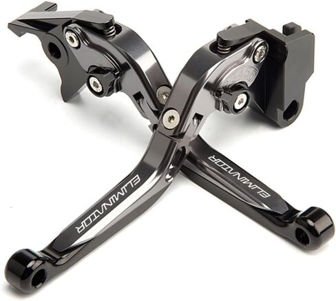 for Kawasaki Eliminator 500 2024 2025 Modified CNC Aluminum Alloy Length Adjustable Foldable Brake Clutch Lever Accessories (Red) in Kuwait