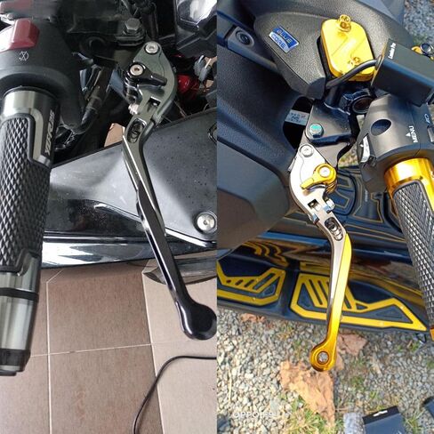for Kawasaki Eliminator 500 2024 2025 Modified CNC Aluminum Alloy Length Adjustable Foldable Brake Clutch Lever Accessories (Red) in Kuwait