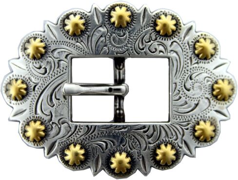 Belts.com BS9307-SRTP Antique Silver Cart Berry Centerbar Buckle in Saudi Arabia