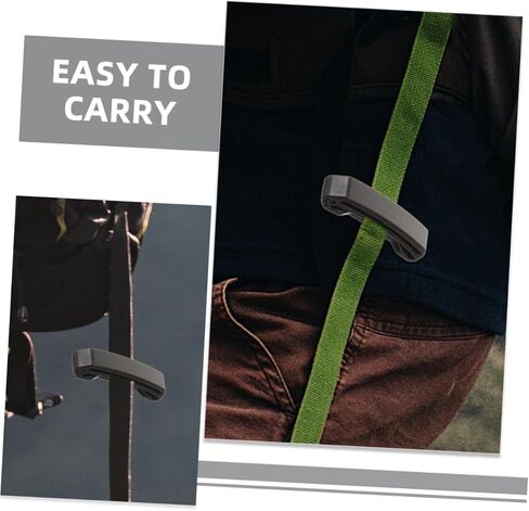 2Pcs Outdoor Climbing Backpack Buckles Durable Replacement Strap Clips for Hiking Sports Gear Helmets and More Versatile Belt Fixing Accessories in Saudi Arabia