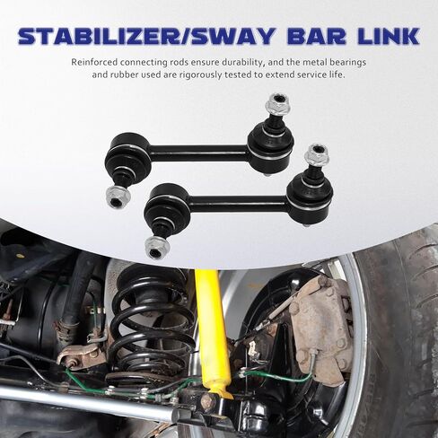K750044 K750047 Rear Stabilizer Sway Bar End Link Suspension Kit Replacement for Infiniti G25 G35 G37 EX35 EX37 M35 M45 Q40 Q60 QX50 Nissan 350Z Nissan 370Z in Saudi Arabia