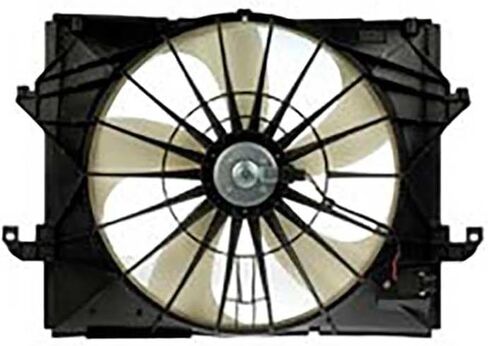 مجموعة مروحة تبريد المحرك قطعة واحدة تحل محل 55056851AA، 55056851AB متوافقة مع Ram 1500 2012 2013 2011 متوافقة مع Dodge Ram 1500 2009 2010 in Saudi Arabia