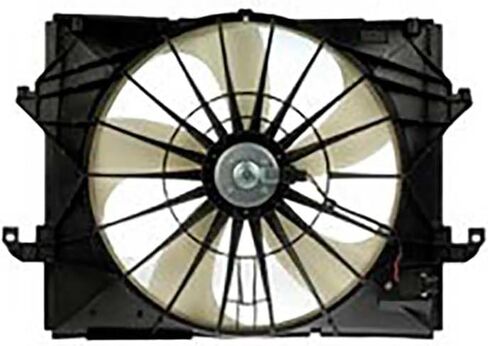 مجموعة مروحة تبريد المحرك قطعة واحدة تحل محل 55056851AA، 55056851AB متوافقة مع Ram 1500 2012 2013 2011 متوافقة مع Dodge Ram 1500 2009 2010 in Saudi Arabia