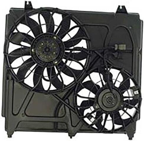 Engine Cooling Fan Assembly 1PC Replaces 2523126300, 252313E600 Compatible with Kia Sorento 2004 2005 2006 2003 in Saudi Arabia